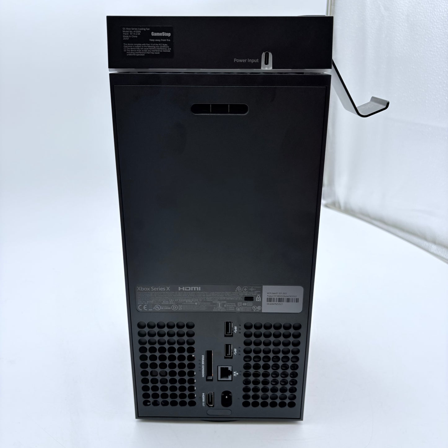 Microsoft Xbox Series X 2025 1TB Black With Cooling Fan and one Controller