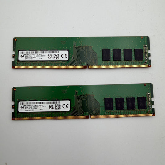 Micron Crucial 16GB DDR4 3200MHz UDIMM RAM Memory Kit