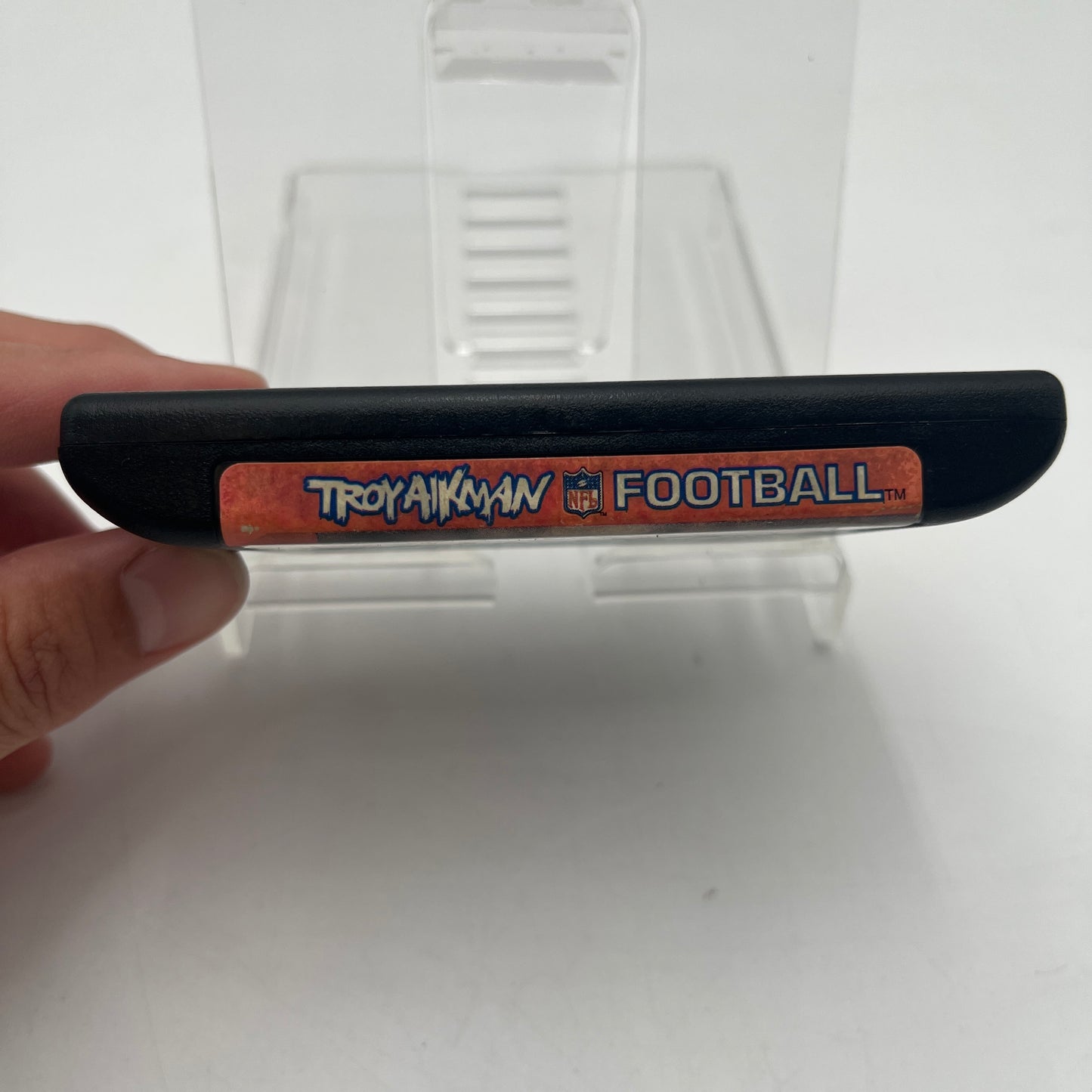 Sega Genesis Troy Aikman NFL Football Video Game Used