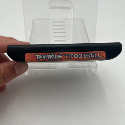 Sega Genesis Troy Aikman NFL Football Video Game Used