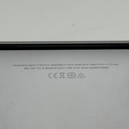 Apple MacBook Pro 16" A2141 i7 500GB 16GB READ