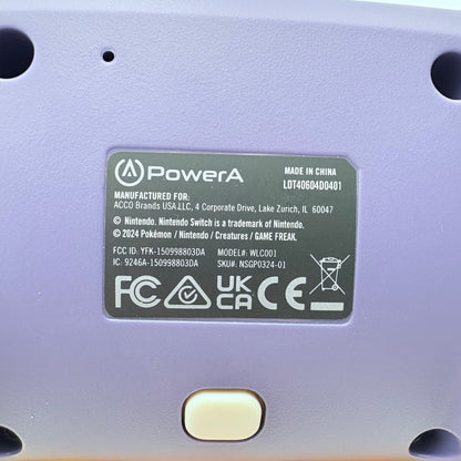 PowerA Nintendo Switch Enhanced Wireless Controller Pikachu Design
