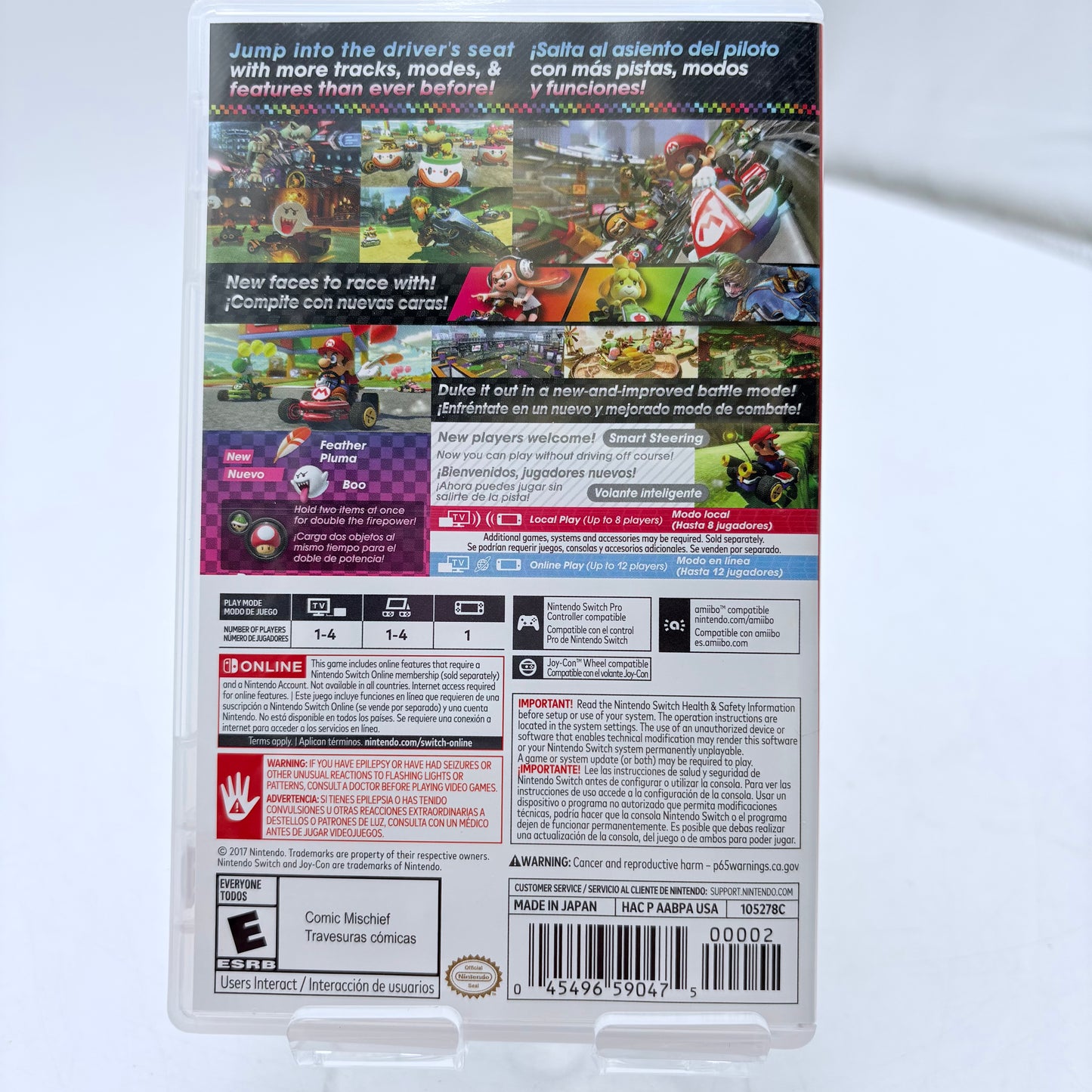 Nintendo Switch Mario Kart 8 Deluxe CIB