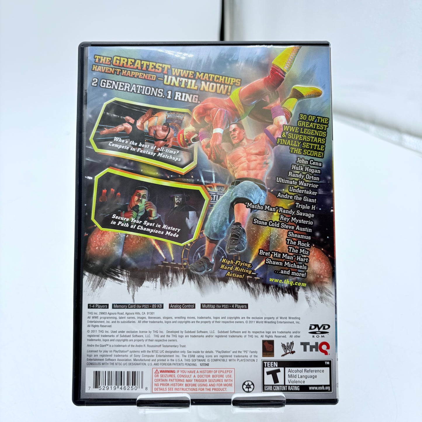 WWE All Stars PlayStation 2 Video Game CIB