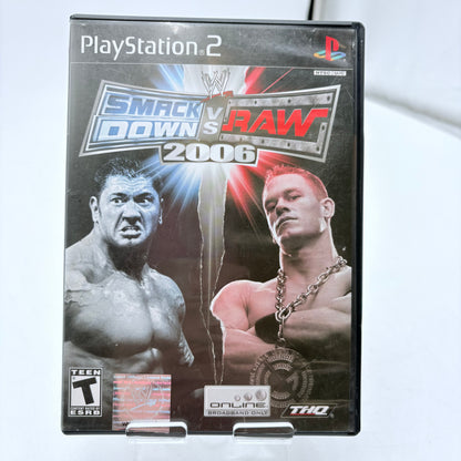 WWE Smackdown vs. Raw 2006 PlayStation 2 CIB
