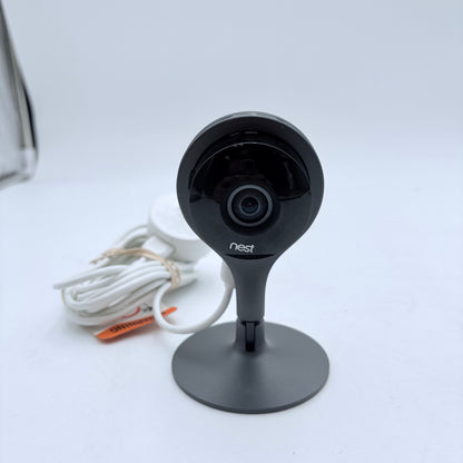Lot of two of Google Nest Cameras, one indoor and the other outdoor. READ