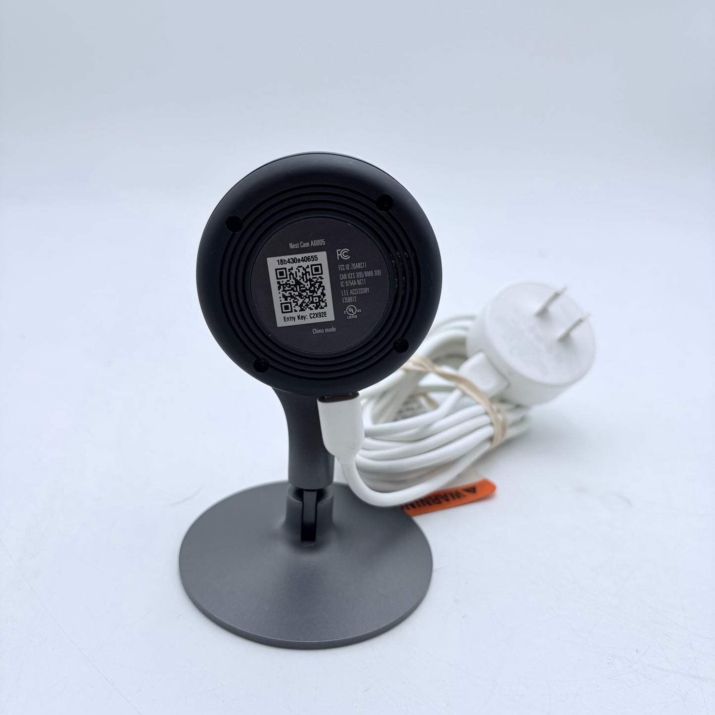 Lot of two of Google Nest Cameras, one indoor and the other outdoor. READ