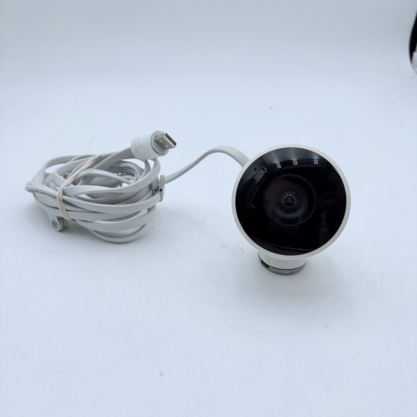 Lot of two of Google Nest Cameras, one indoor and the other outdoor. READ