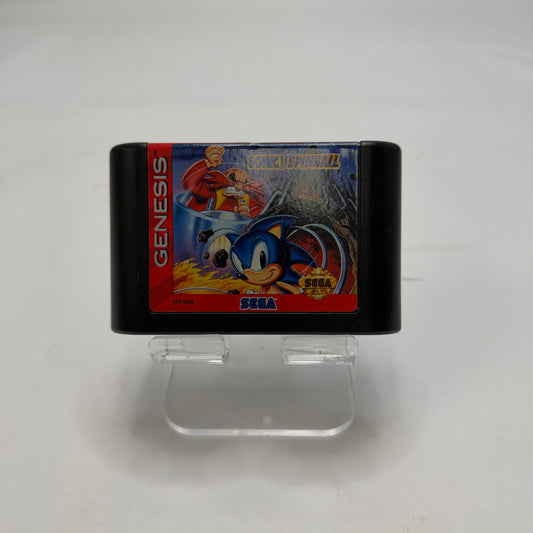 Sega Genesis Sonic Spinball Video Game
