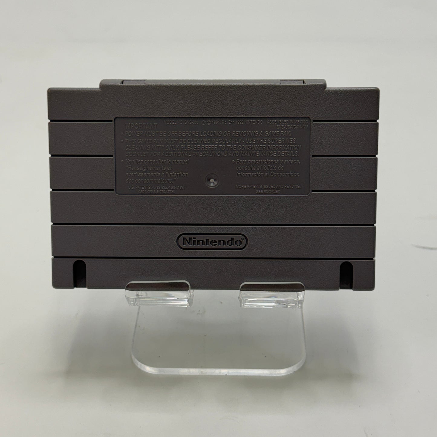 Super Nintendo Super Black Bass Video Game
