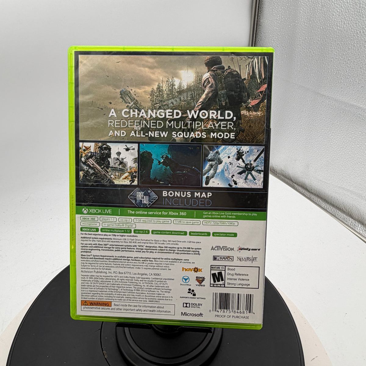 Call of Duty Ghosts for Xbox 360 CIB