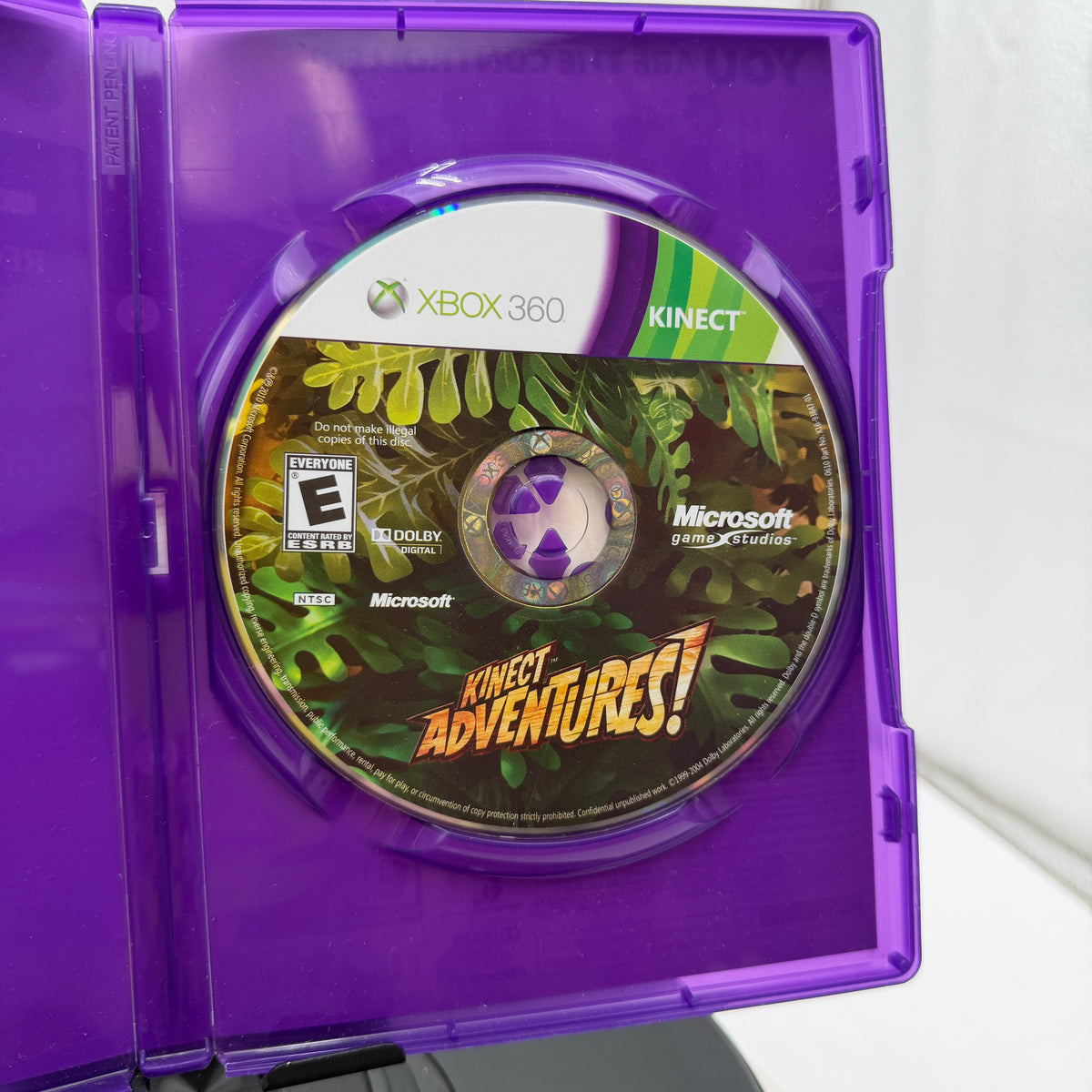 Xbox 360 Kinect Adventures Video Game CIB