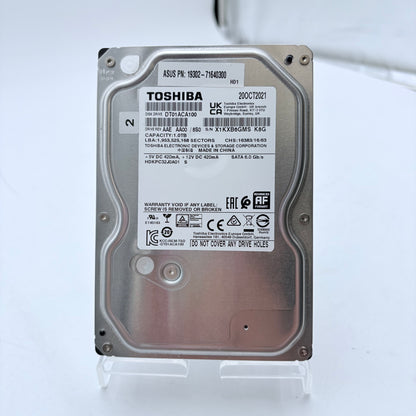 Toshiba DT01ACA100 1TB 3.5 HDD Black 7200 RPM