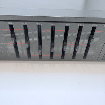 Technics SH-8029 Stereo Graphic Equalizer Spectrum Analyzer UNTESTED