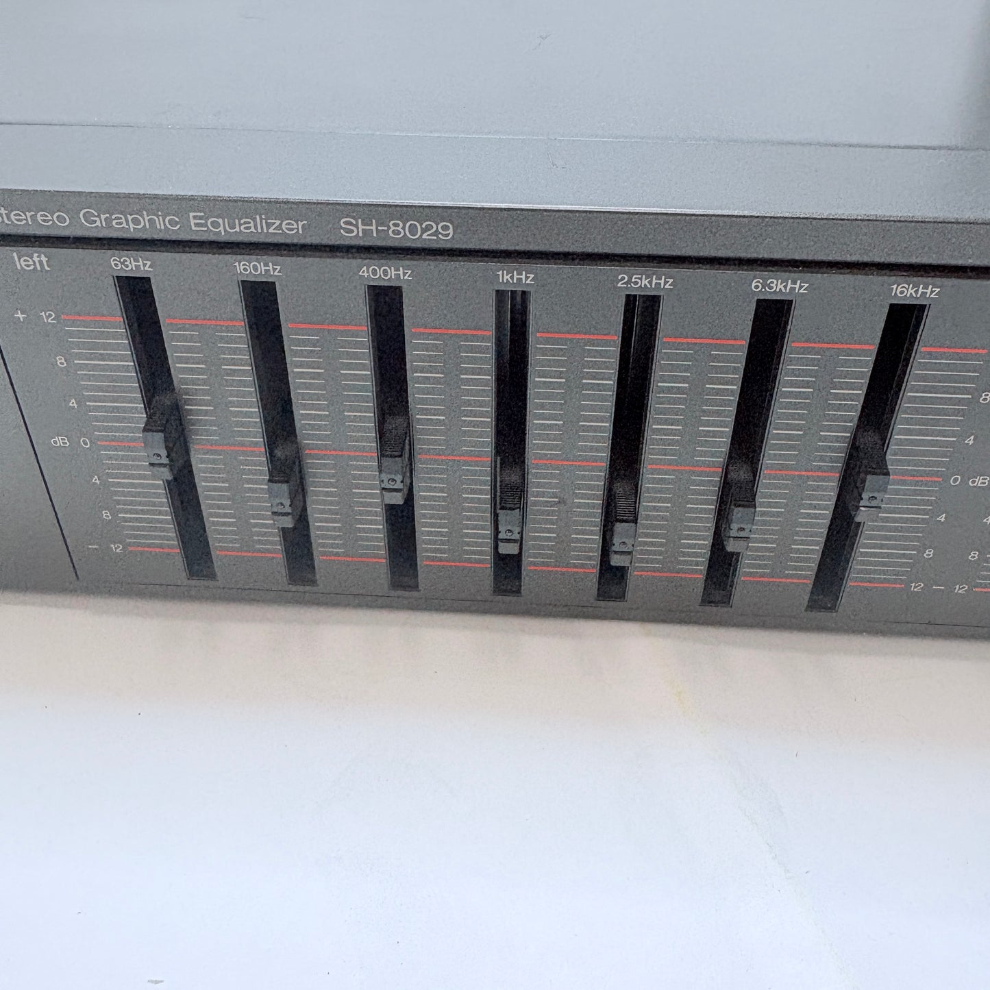 Technics SH-8029 Stereo Graphic Equalizer Spectrum Analyzer UNTESTED