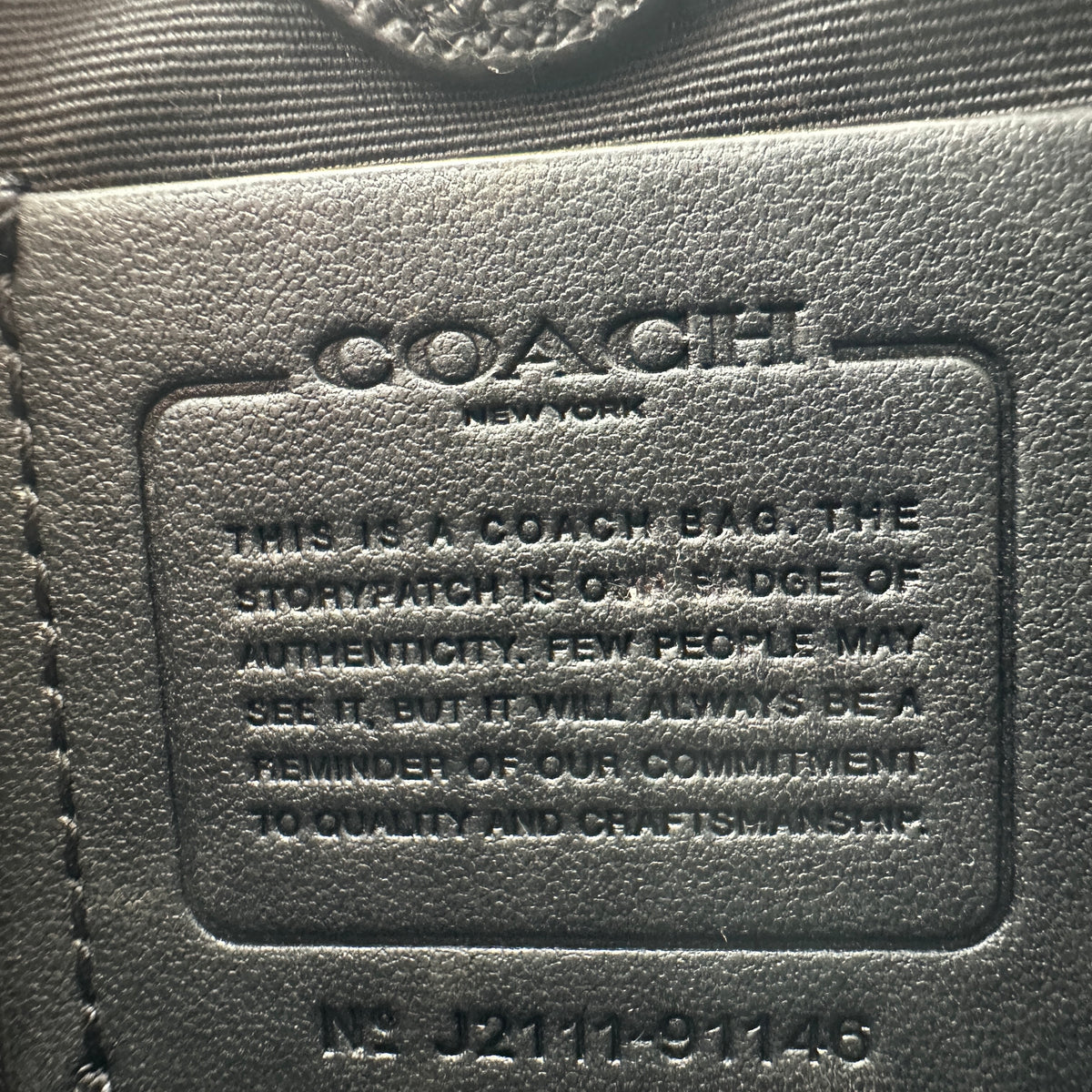Coach Mini Lillie Carryall Crossgrain Leather Crossbody Satchel Bag 91146