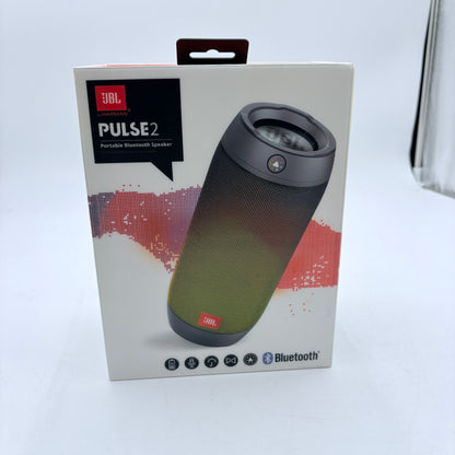 JBL Pulse 2 2015 Bluetooth Speaker With Box For Parts or Repair READ