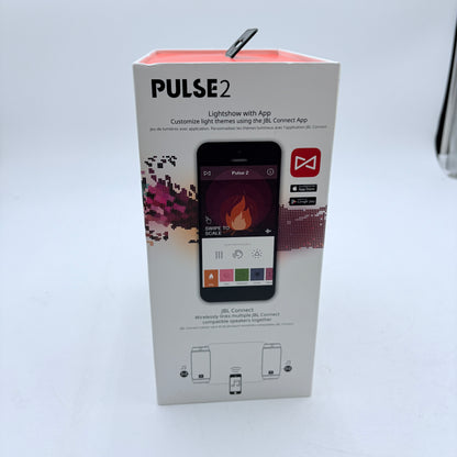 JBL Pulse 2 2015 Bluetooth Speaker With Box For Parts or Repair READ