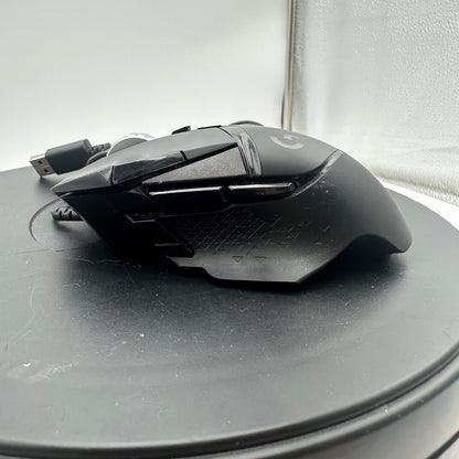 Logitech G502 HERO High Performance Wired Gaming Mouse Black 910-005469 READ
