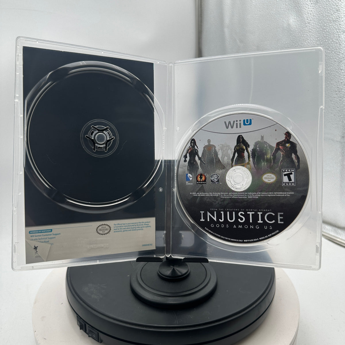 Wii U Injustice Gods Among Us Used Video Game Disc Only