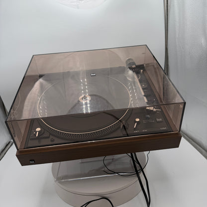 Dual 1264 Belt Driven Turntable Brown for Parts or Repair