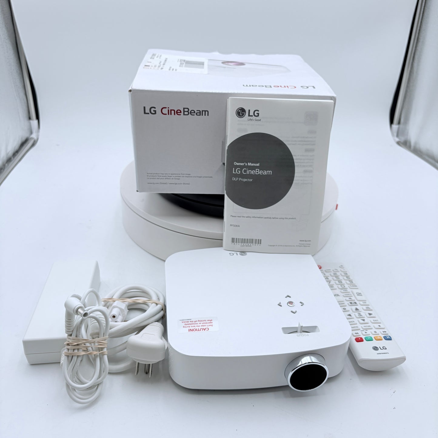 LG PF50KA Portable FHD LED Smart TV Home Theater CineBeam Projector