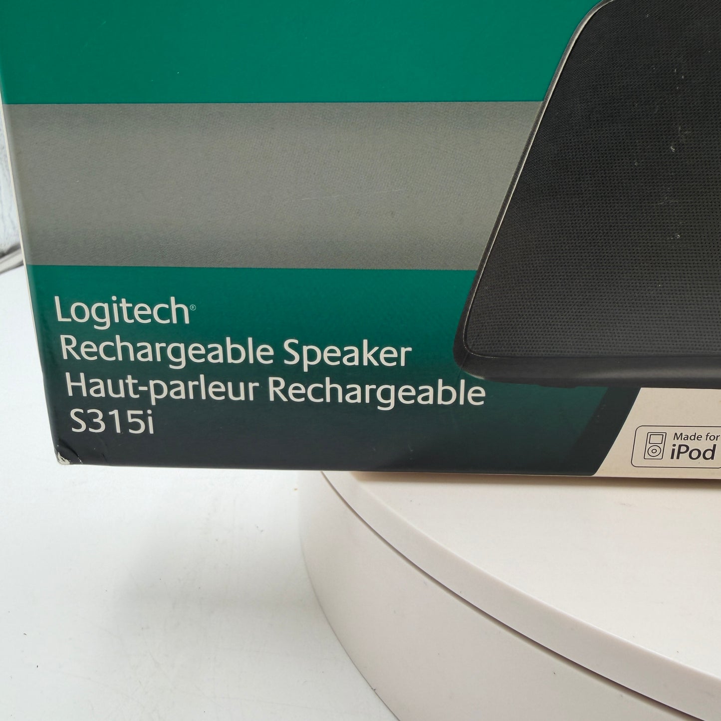 Logitech Rechargeable Speaker For iPod or iPhone S315i Black