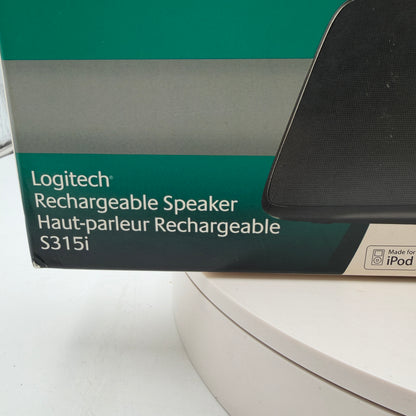 Logitech Rechargeable Speaker For iPod or iPhone S315i Black