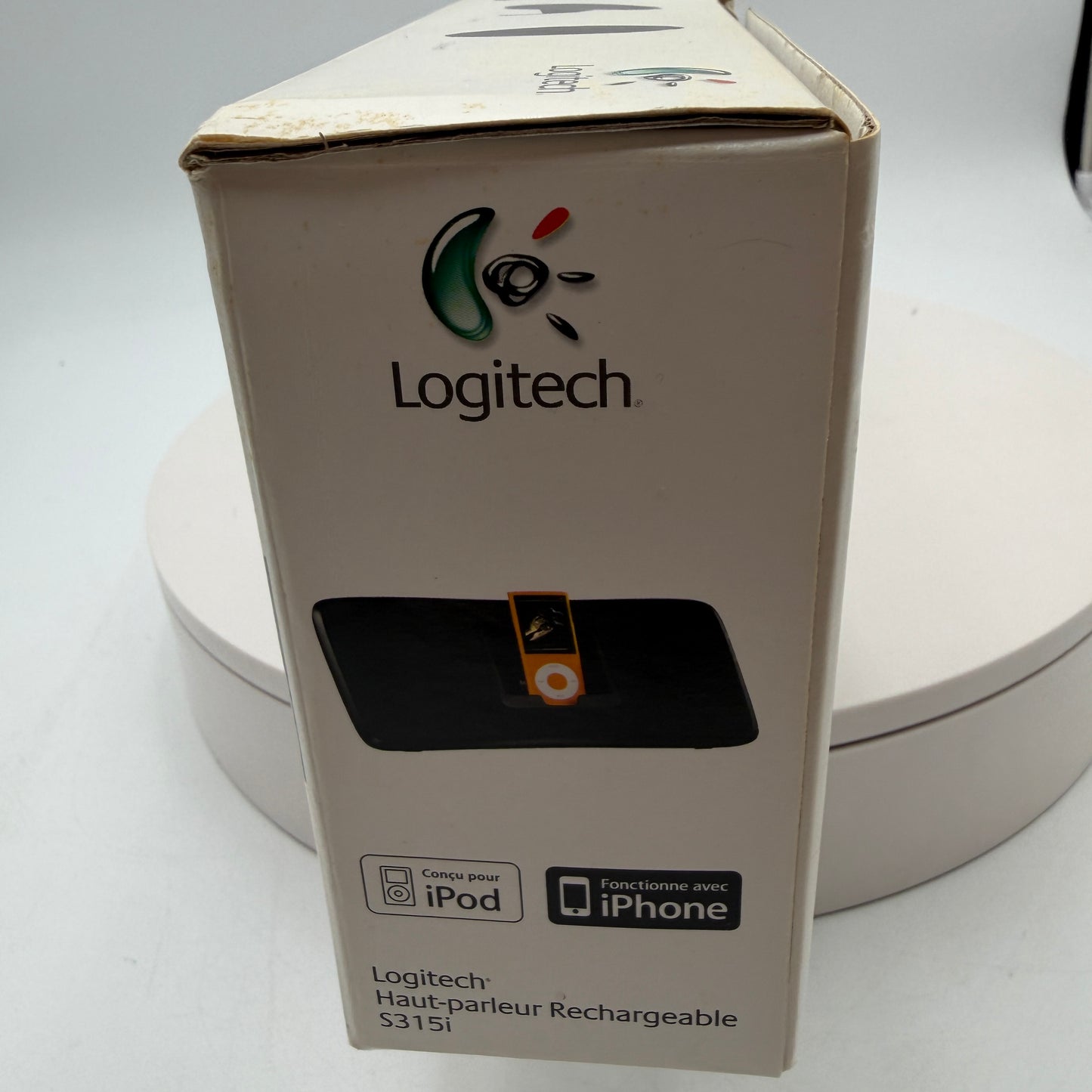 Logitech Rechargeable Speaker For iPod or iPhone S315i Black