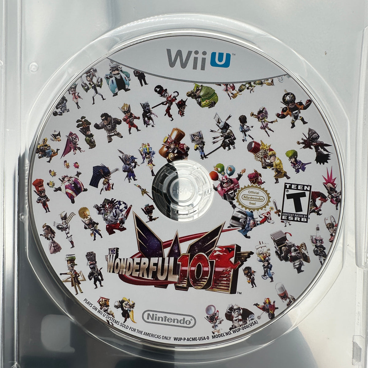 Wii U Wonderful 101 Video Game Disc Only
