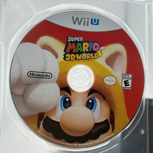 Nintendo Wii U Super Mario 3D World Disc Only