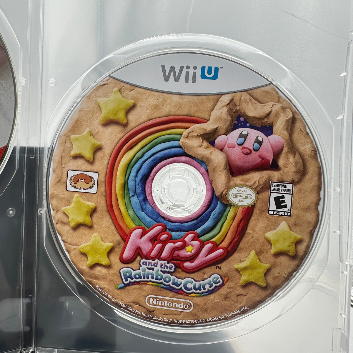 Kirby and the Rainbow Curse for Nintendo Wii U Disc Only