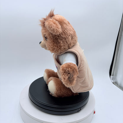 WOW Baby Teddy Ruxpin 1987 Rare Brown Talking Interactive Plush Lot Tested
