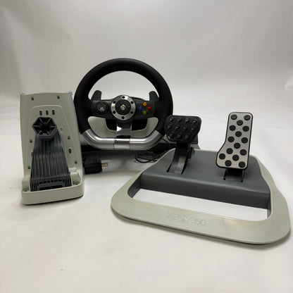Microsoft XBOX 360 Wireless Racing Wheel with Force Feedback