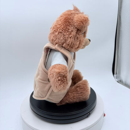 WOW Baby Teddy Ruxpin 1987 Rare Brown Talking Interactive Plush Lot Tested