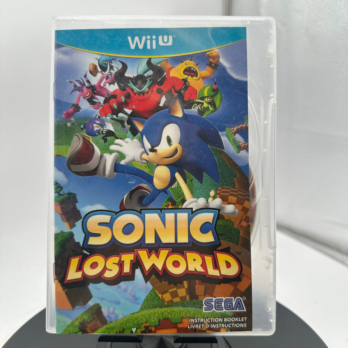 Wii U Sonic Lost World Black Video Disc Only