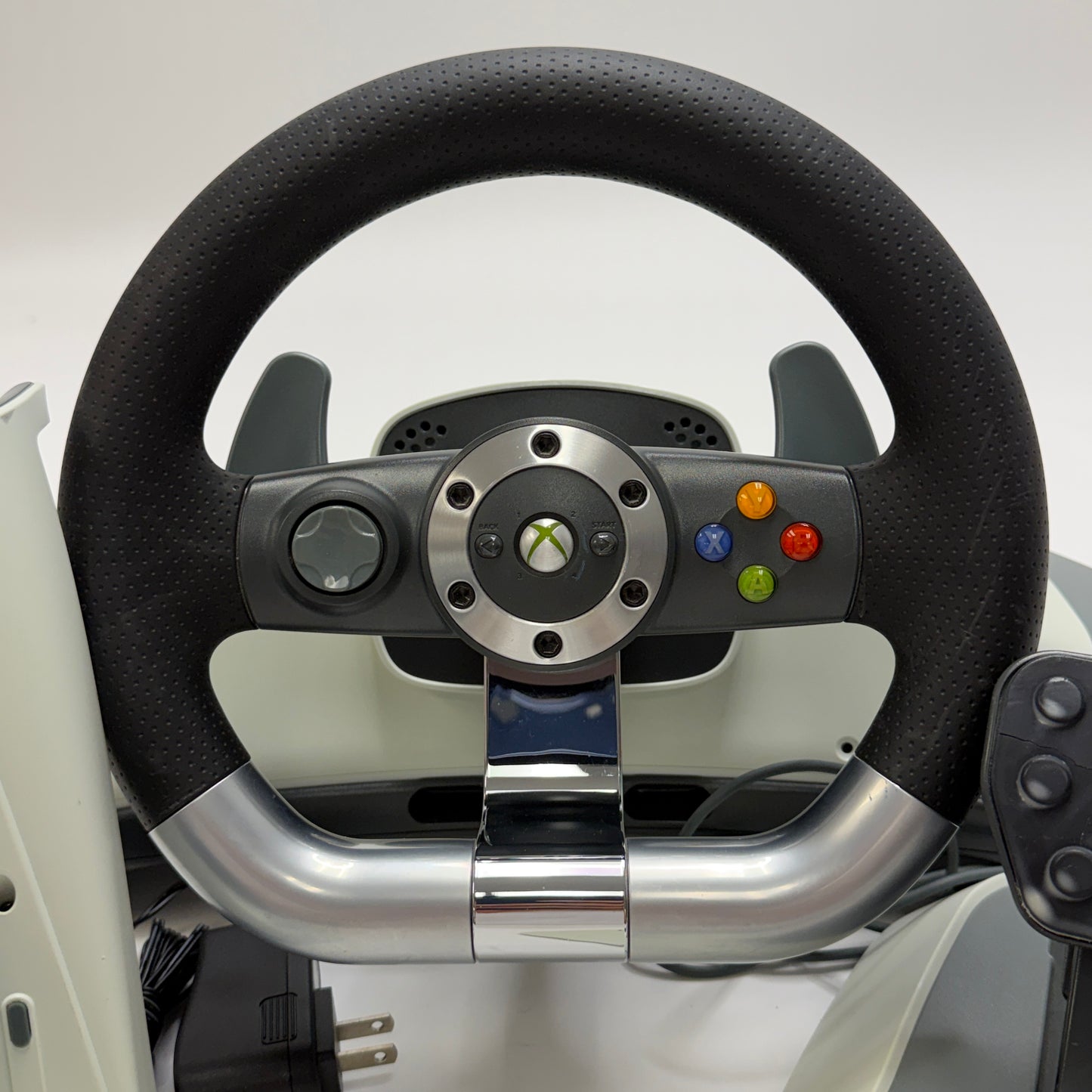 Microsoft XBOX 360 Wireless Racing Wheel with Force Feedback
