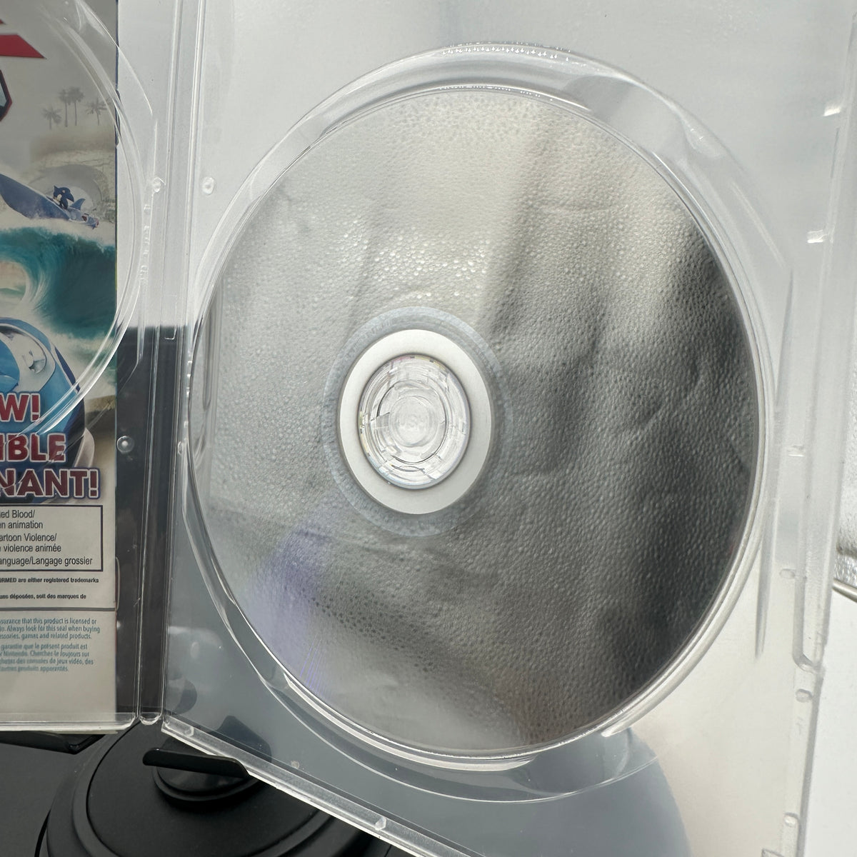 Wii U Sonic Lost World Black Video Disc Only