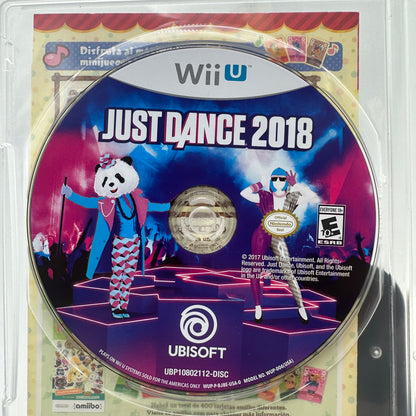 Wii U Just Dance 2018 Video Game Disc Only