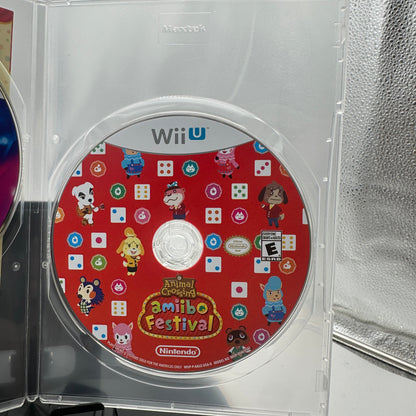 Wii U Animal Crossing Amiibo Festival Video Game Disc Only