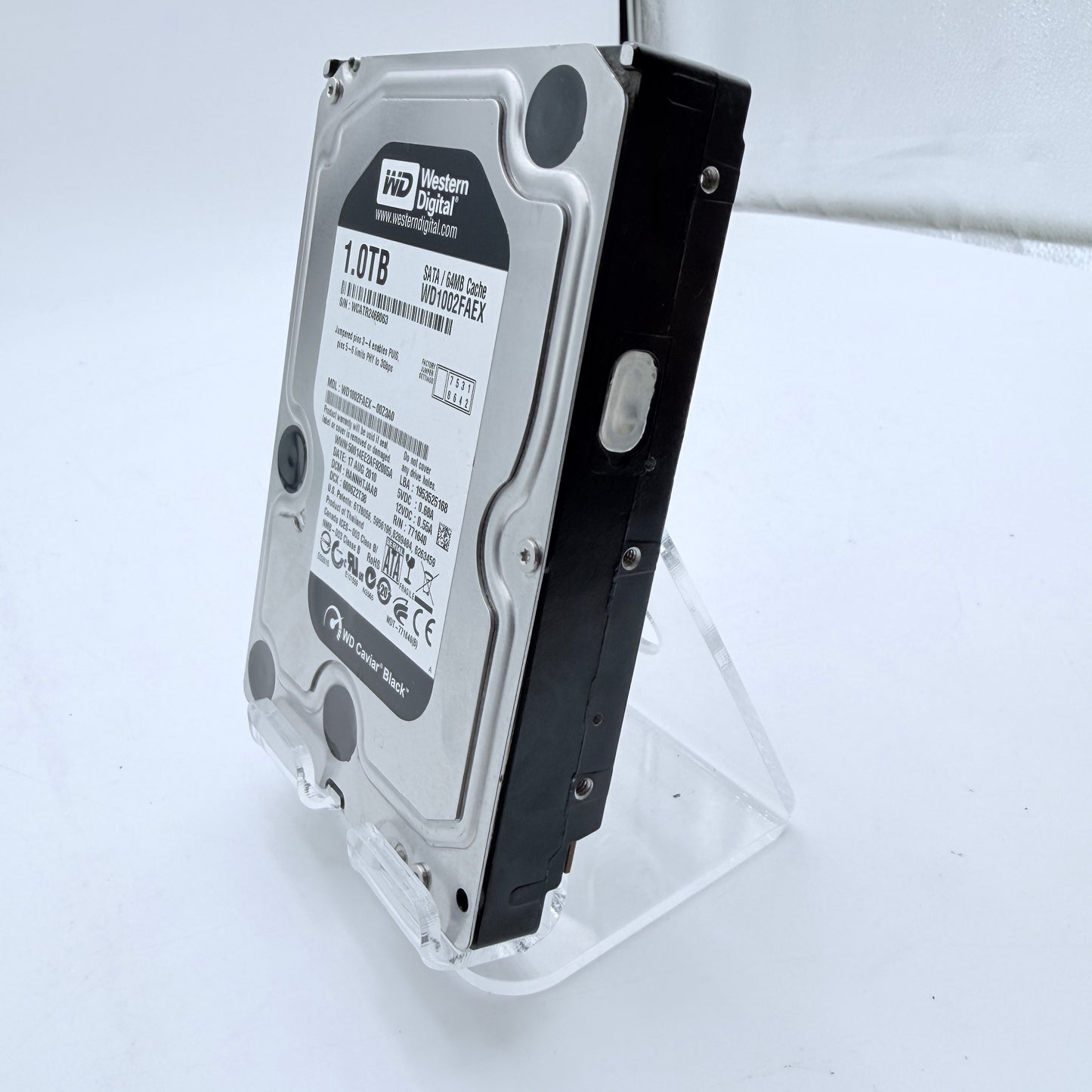 WD BLACK 1TB SATA DRIVE 7200RPM 64MB 3.5" Desktop HDD