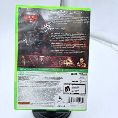 Fallout: New Vegas Ultimate Edition Xbox 360 Used w/ Box & Manual