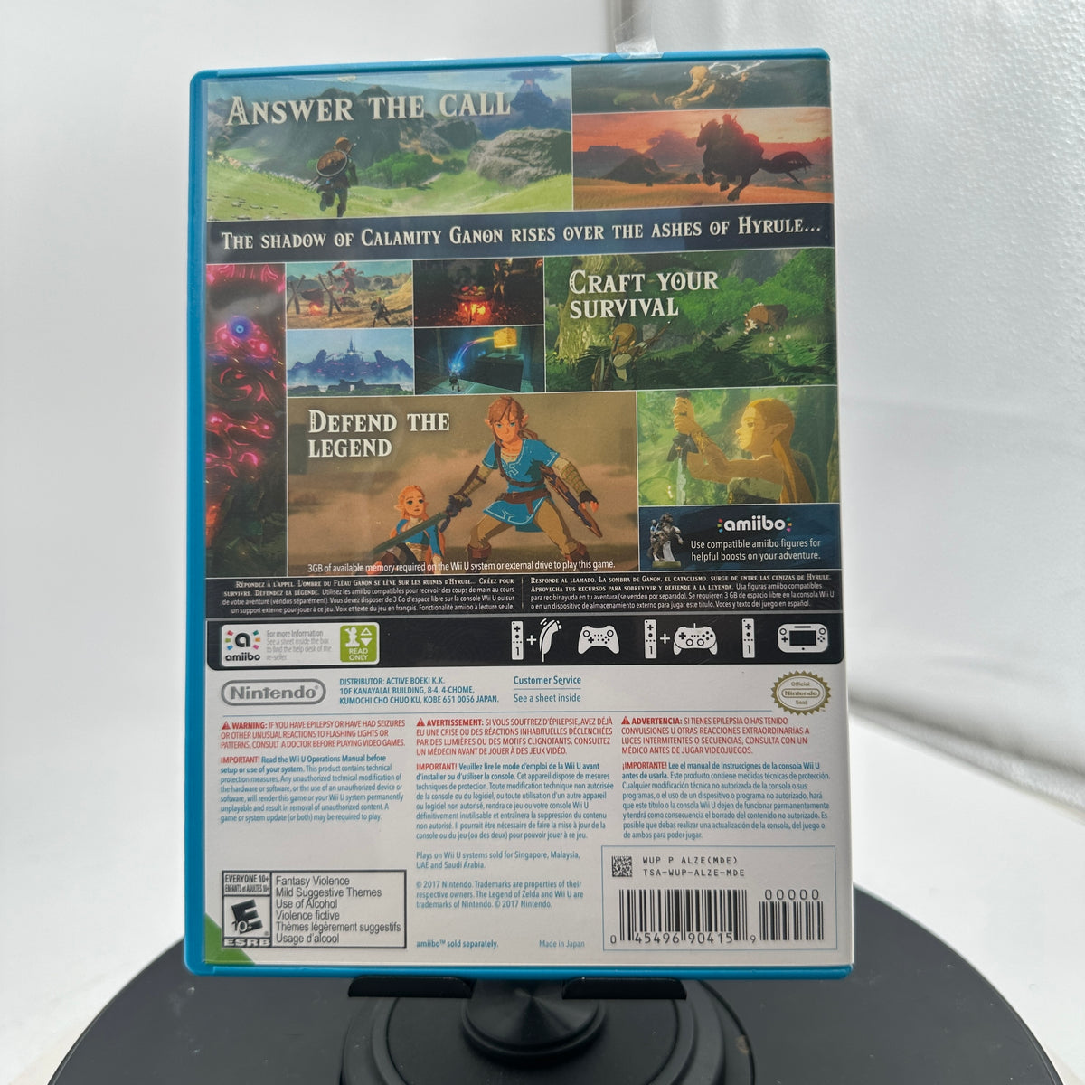 Wii U The Legend of Zelda: Breath of the Wild CIB