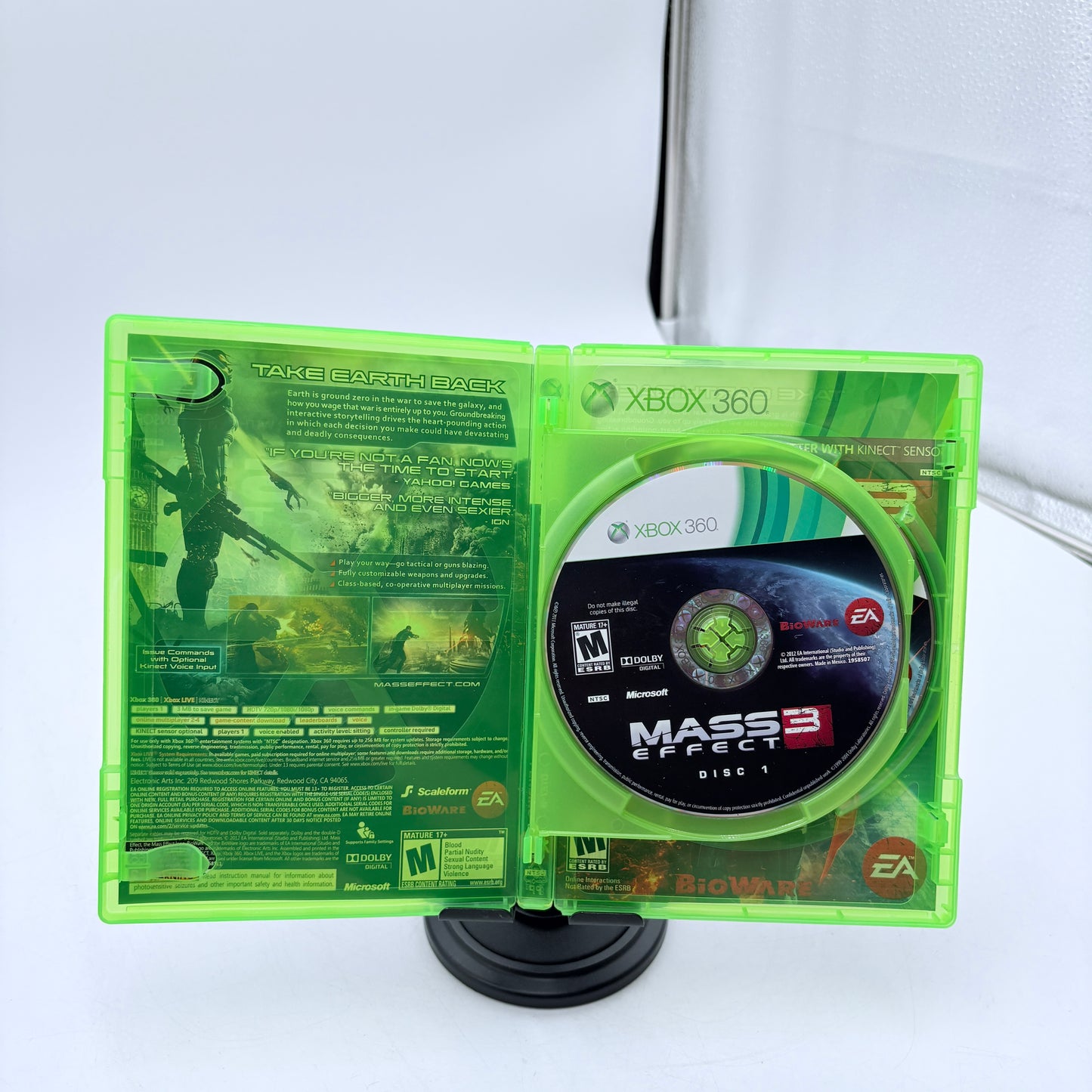 Mass Effect 3 for Xbox 360 With Box, Manual & Inserts