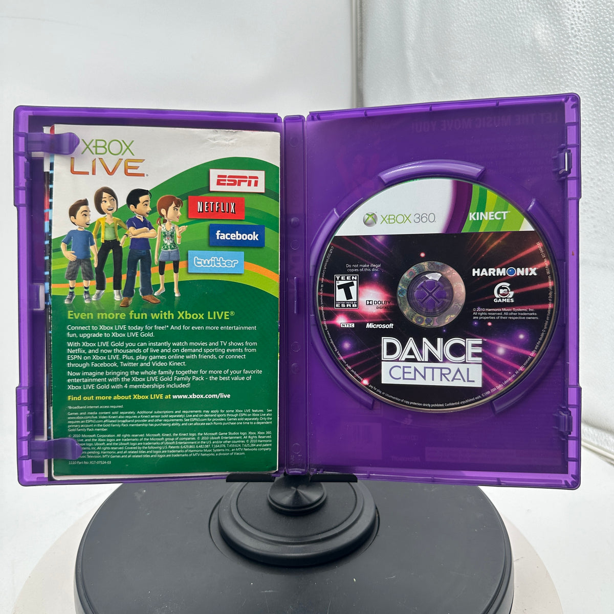 Xbox 360 Dance Central Video Game CIB