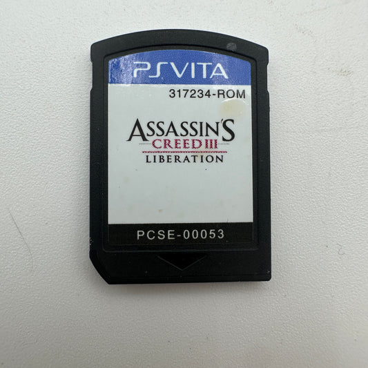 Assassin's Creed III: Liberation - PlayStation Vita Cartridge Only
