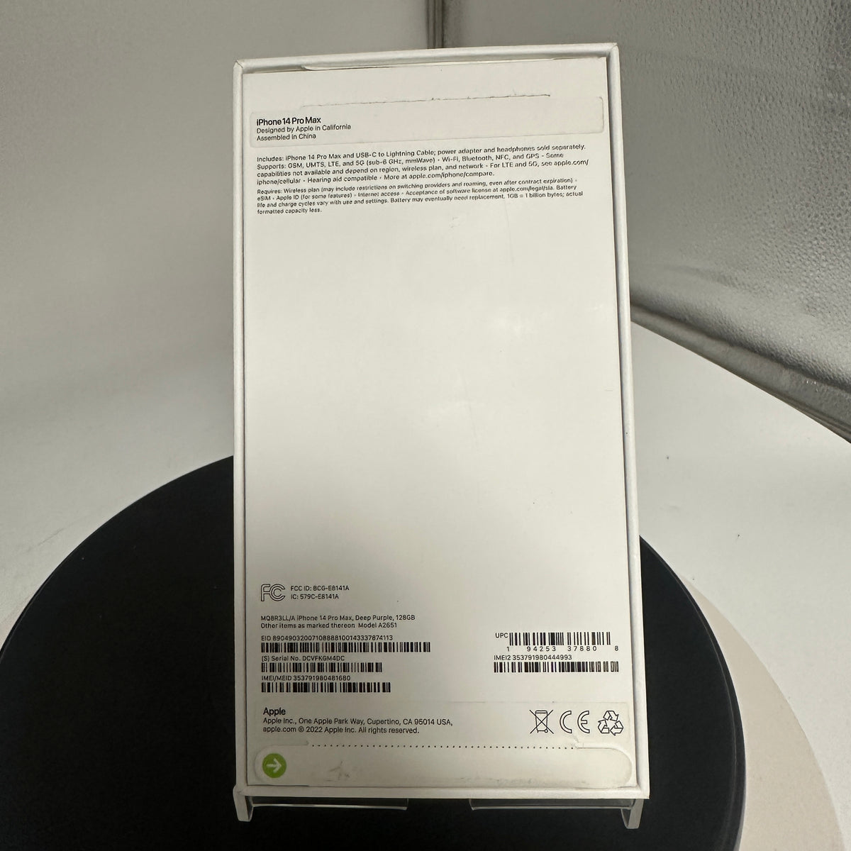 Apple iPhone 14 Pro Max 128GB READ