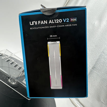 Lian Li Uni Fan AL120 V2 White 3 Computer Fan Set