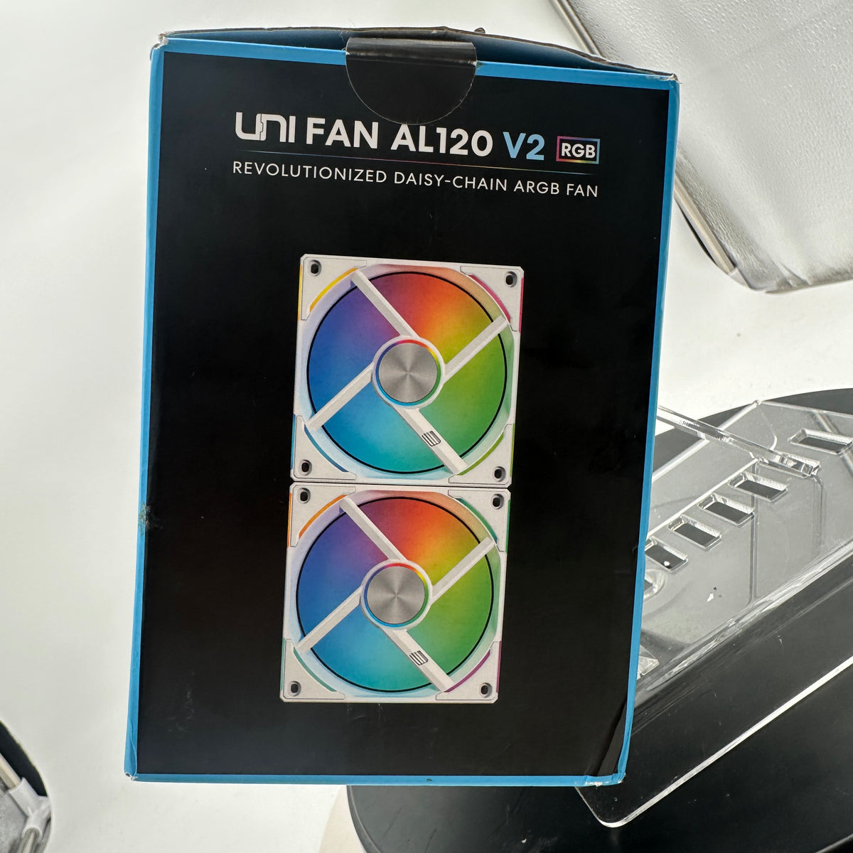 Lian Li Uni Fan AL120 V2 White 3 Computer Fan Set