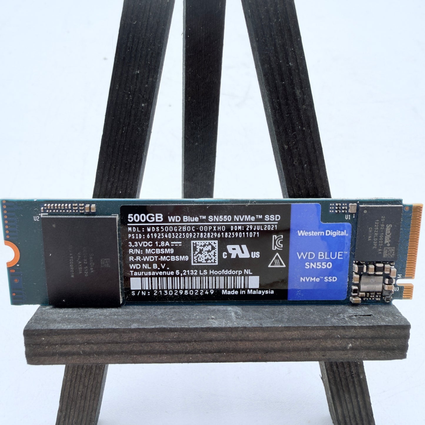 WD Blue SN550 500 GB M.2 NVMe Internal SSD